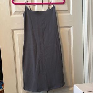 Abercrombie Ribbed body con dress
